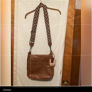STICHWELL HANDCRAFTED BY ARTISANS IN INDIA LEATHER BAG